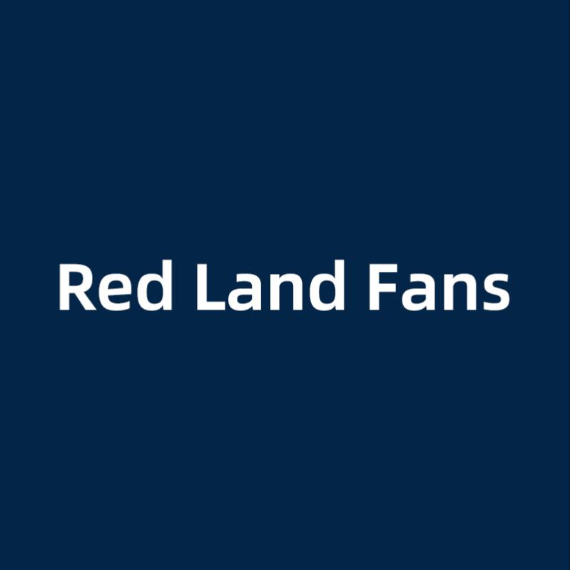 RED LAND FANS机车贴纸