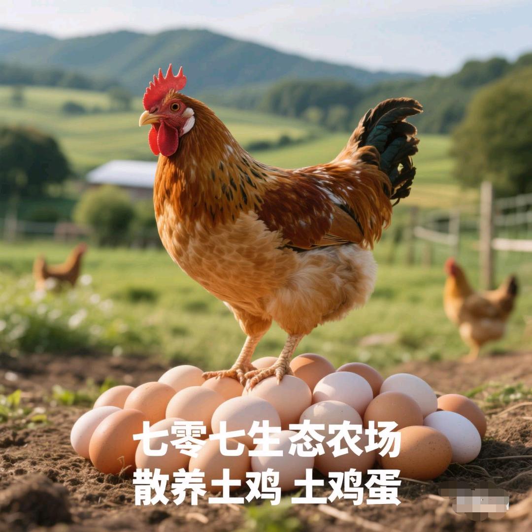 七零七果园散养鸡