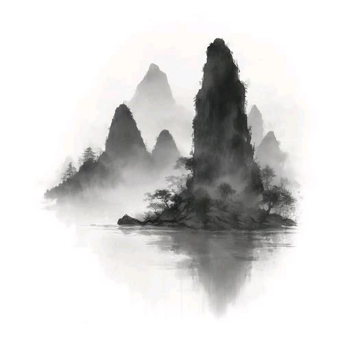 水墨洞庭