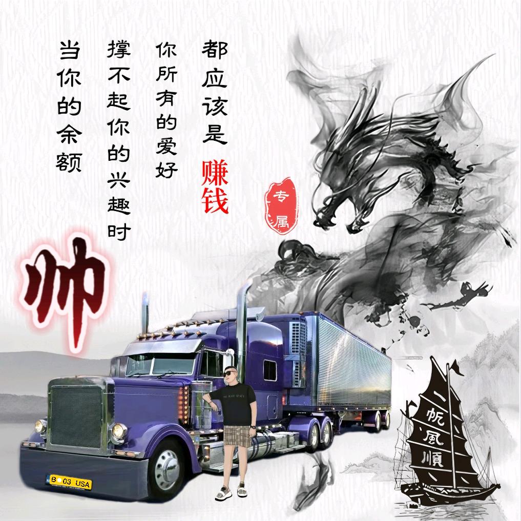 🇨🇳孤独卡车司机旧金山⛰️🇺🇸
