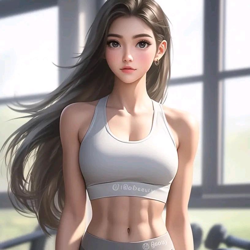 安福游泳健身小丽