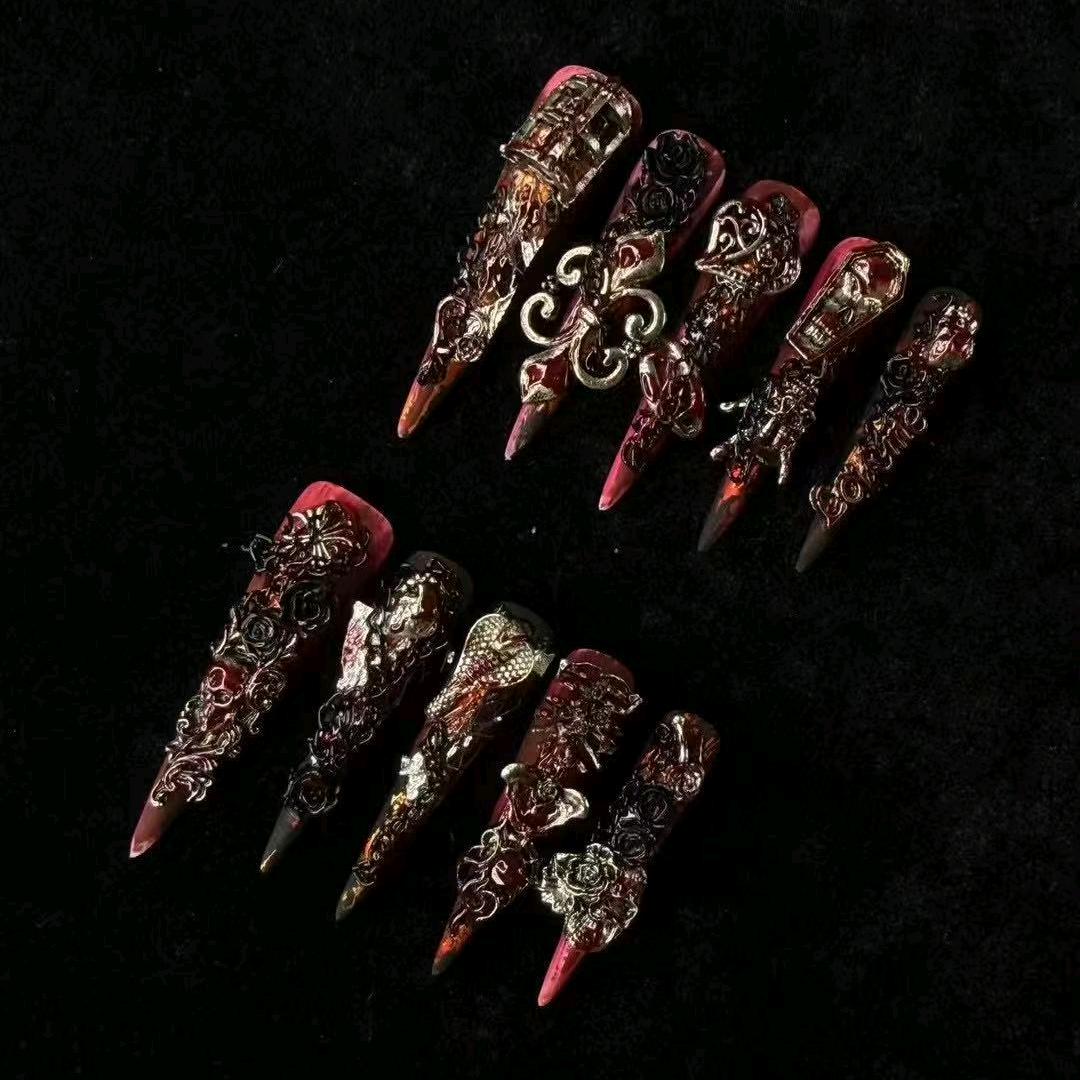 拆了么纯手工穿戴甲(重工版)