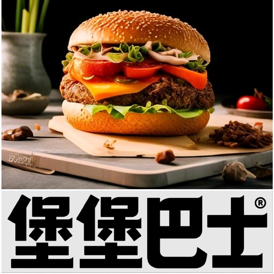 堡堡巴士街头牛肉汉堡