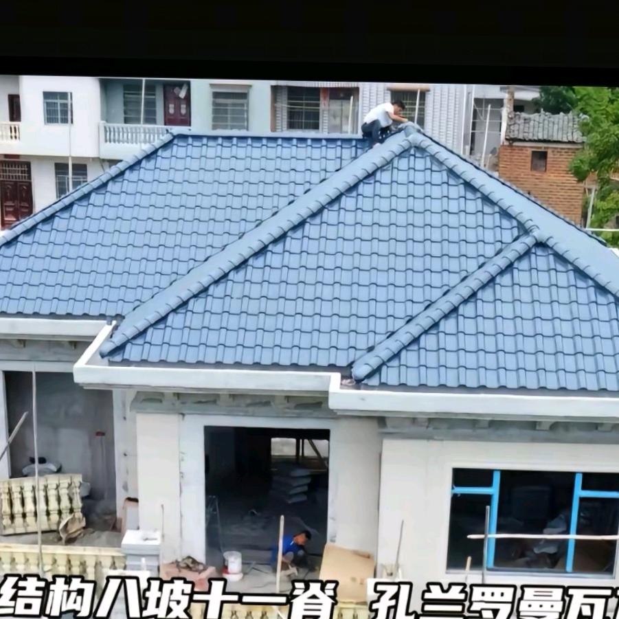 鲁山小张钢结构琉璃瓦