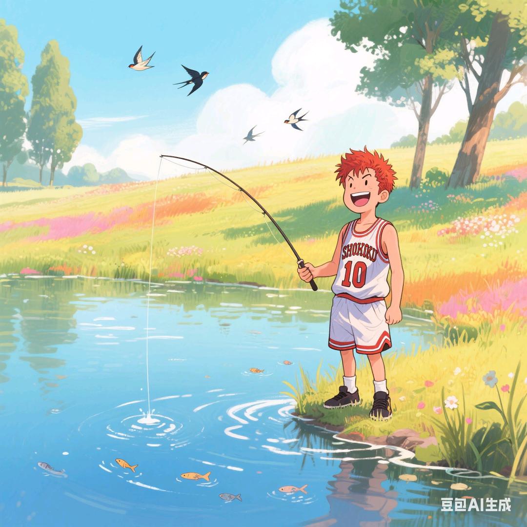 樱木花道爱钓鱼