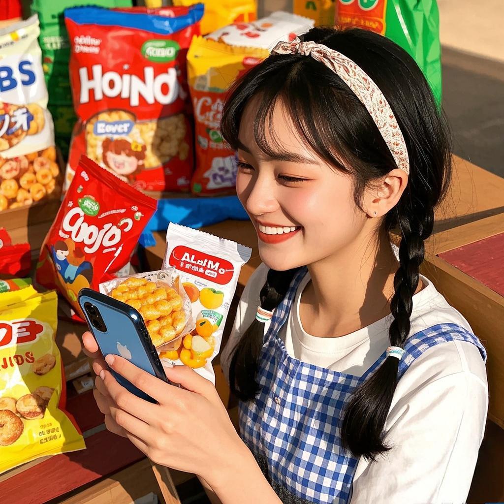 丽丽爱零食