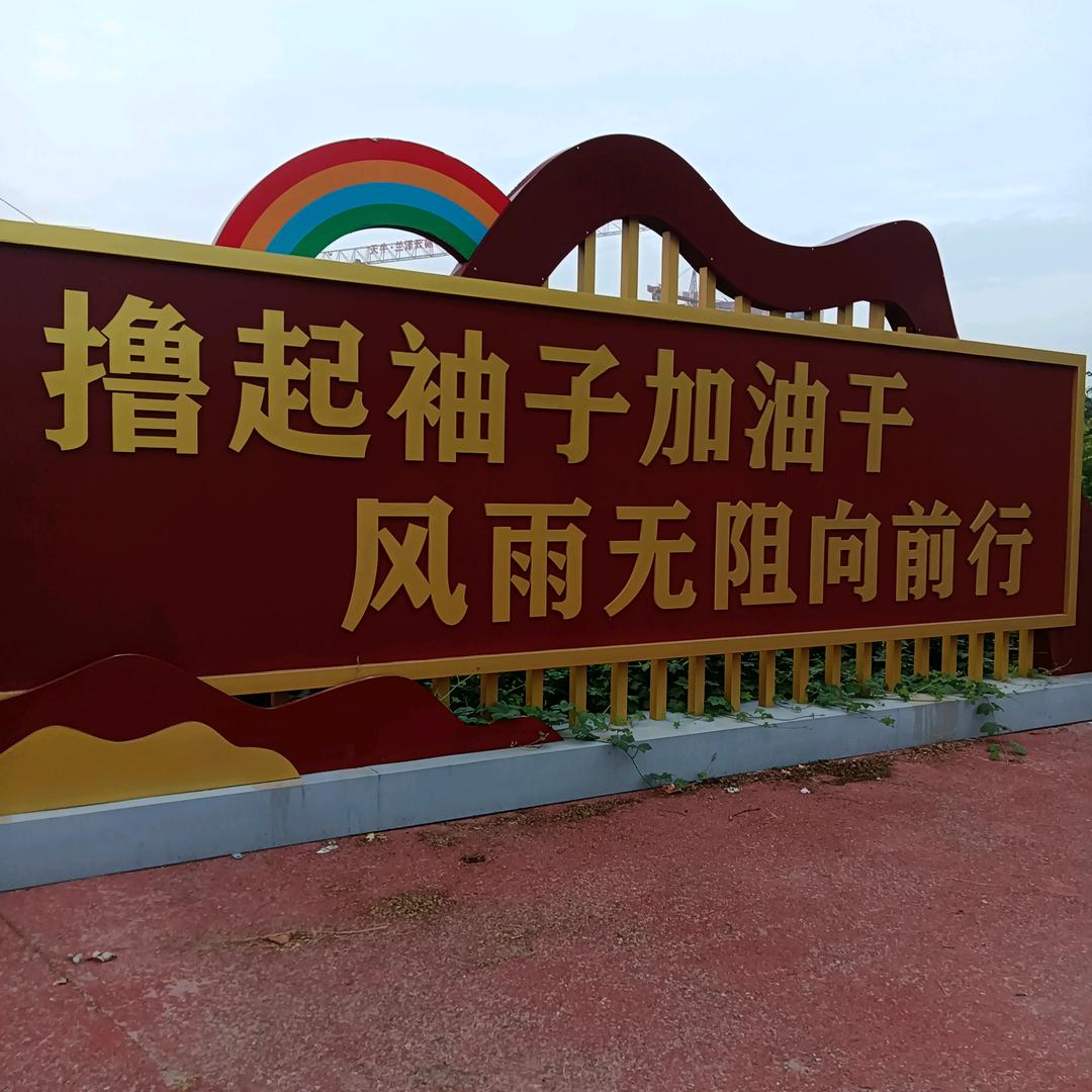 撸起袖子加油干， 风雨无阻向前行