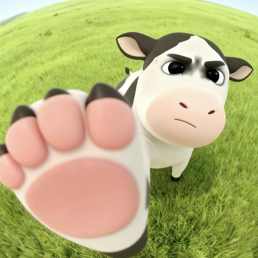 无敌爆爆牛的带派🐮脚