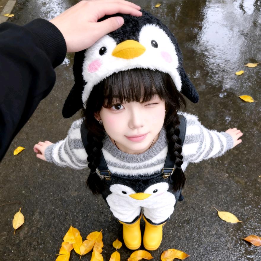 小兔子骑滑板车🐰