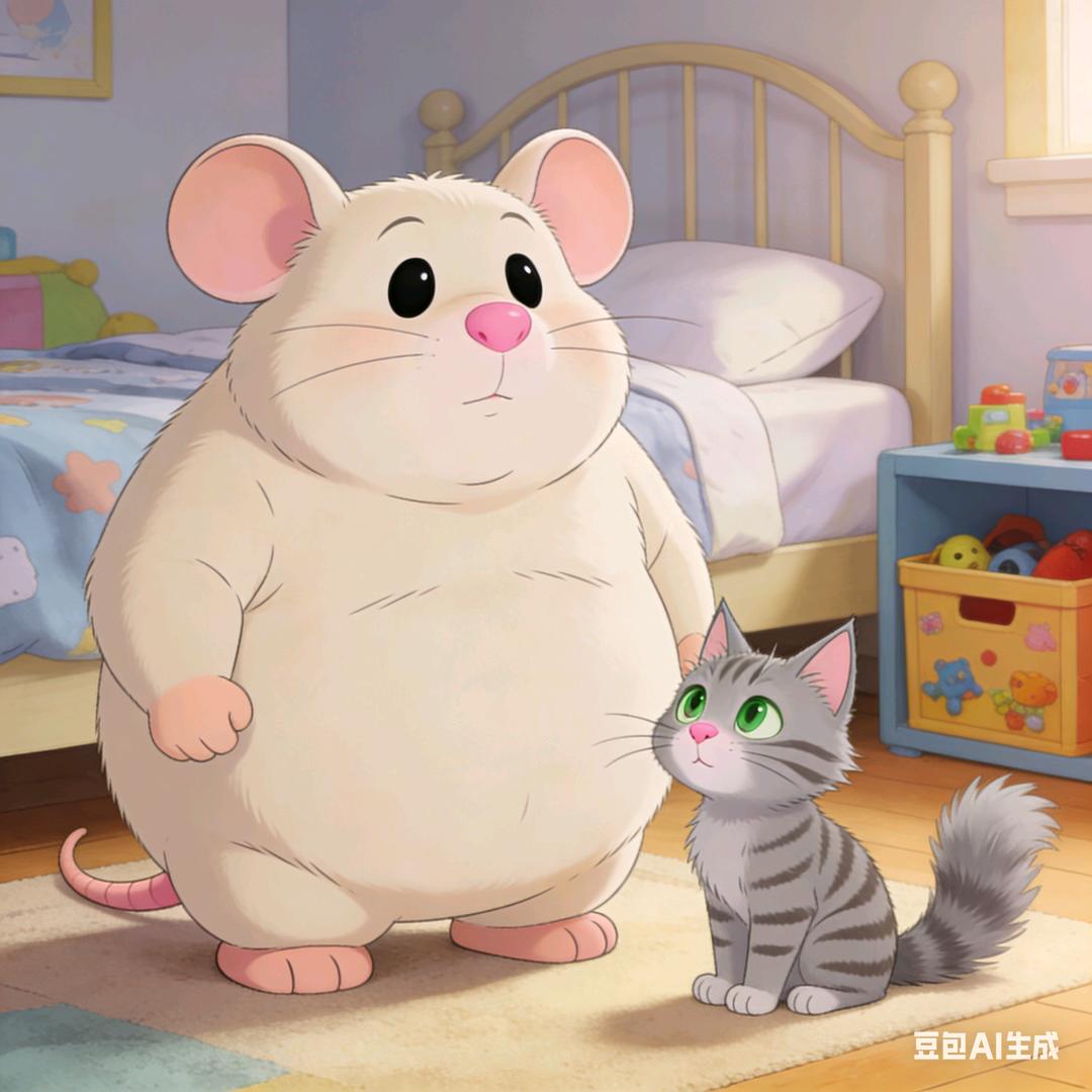 大大老鼠小小猫