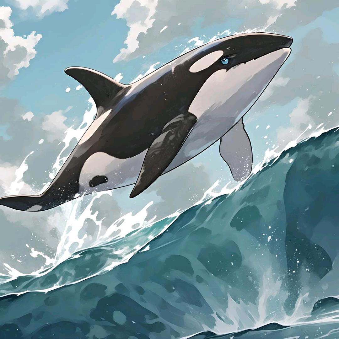 虎鲸是个可爱宝宝