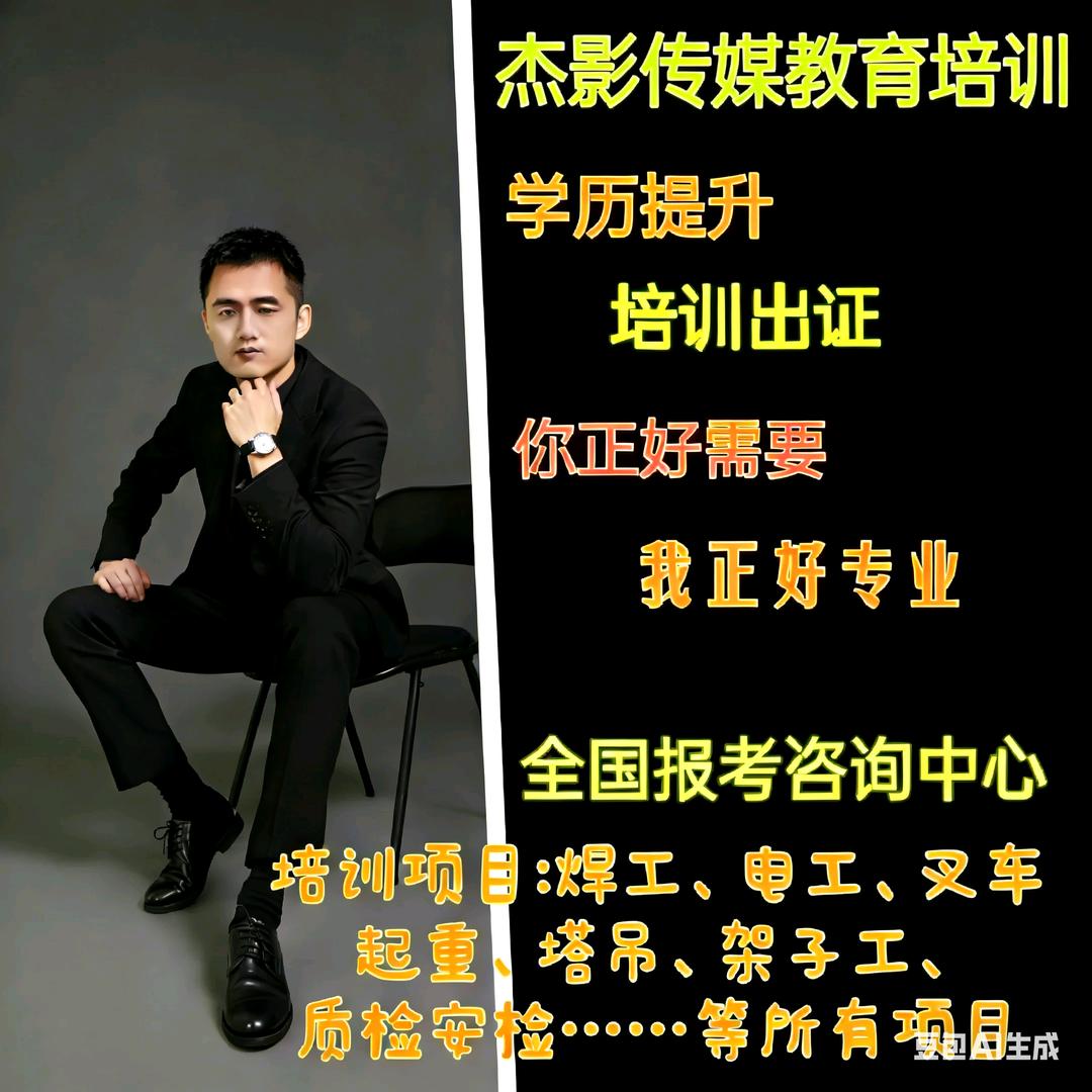 日照叉车焊工高空特种设备培训 阿杰