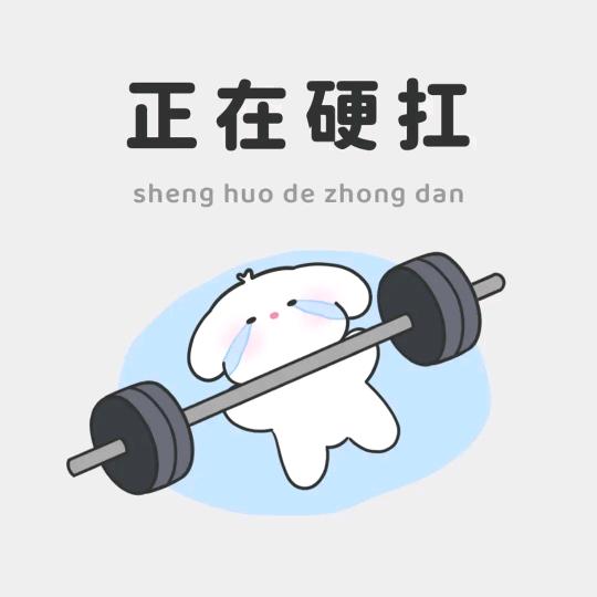 抬杠铃的小空气（见过小黑老师版）