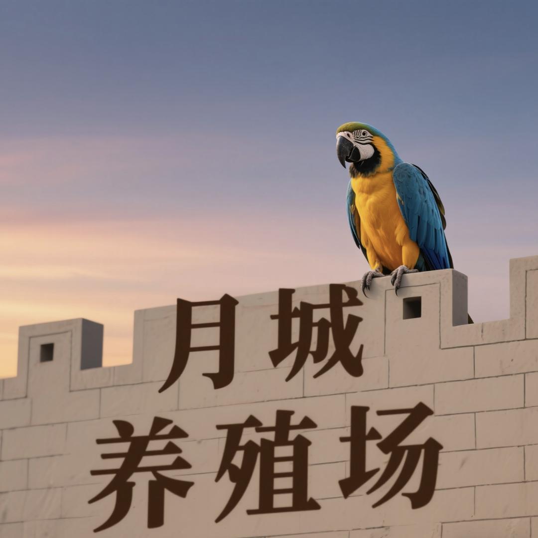三只鹦鹉