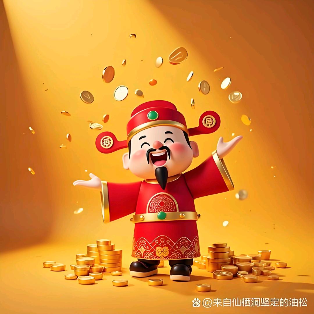 弥足珍贵敬财神.💜.🍓