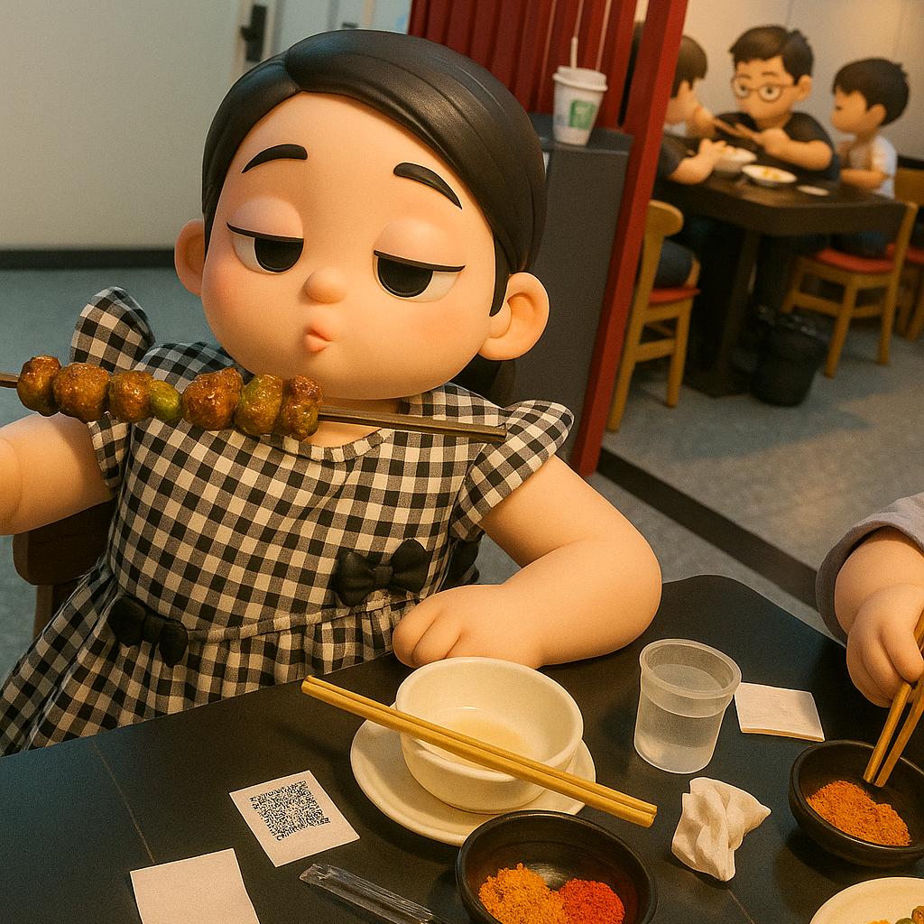 阳光朝我眯眼了