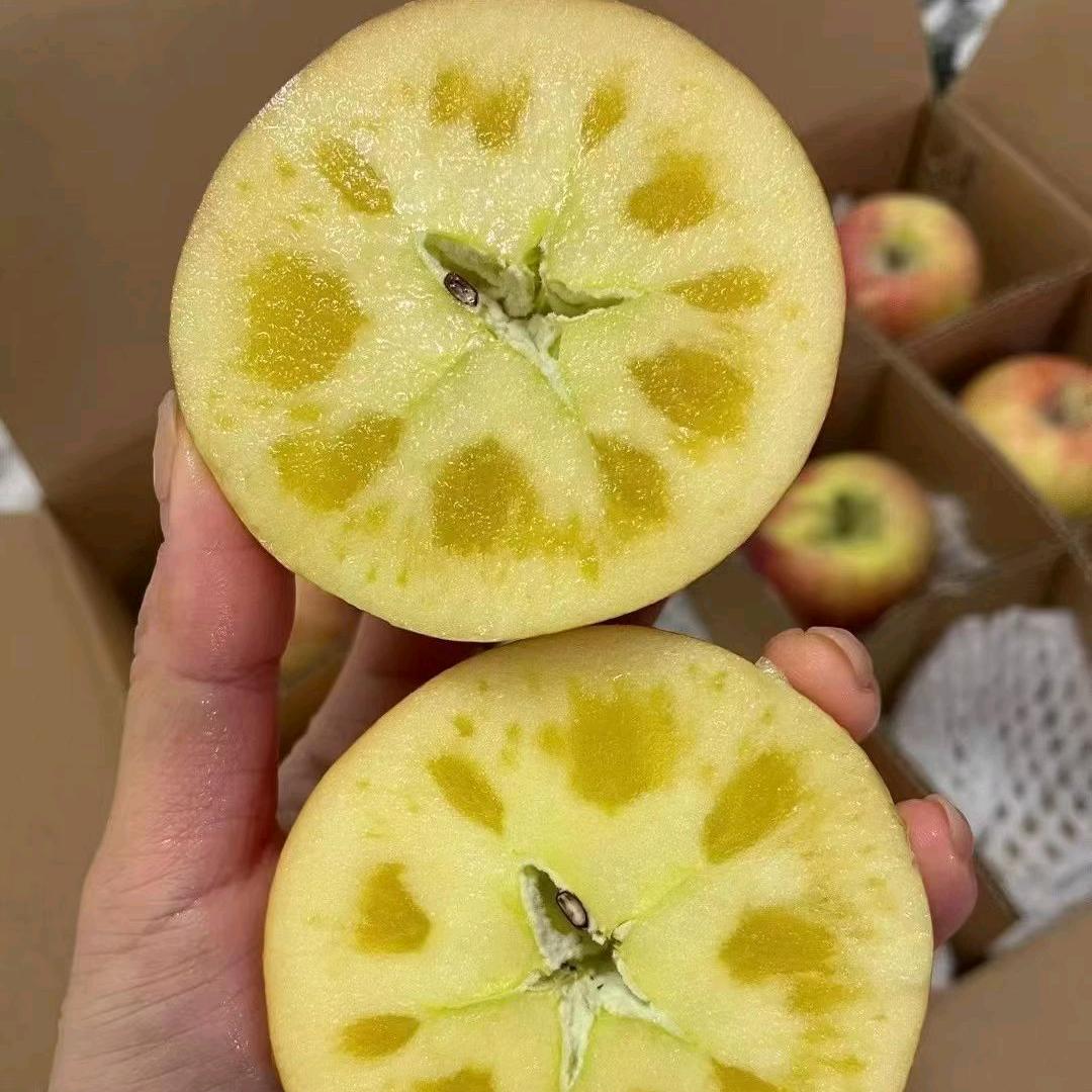 新疆自然甜正宗阿克苏冰糖心苹果