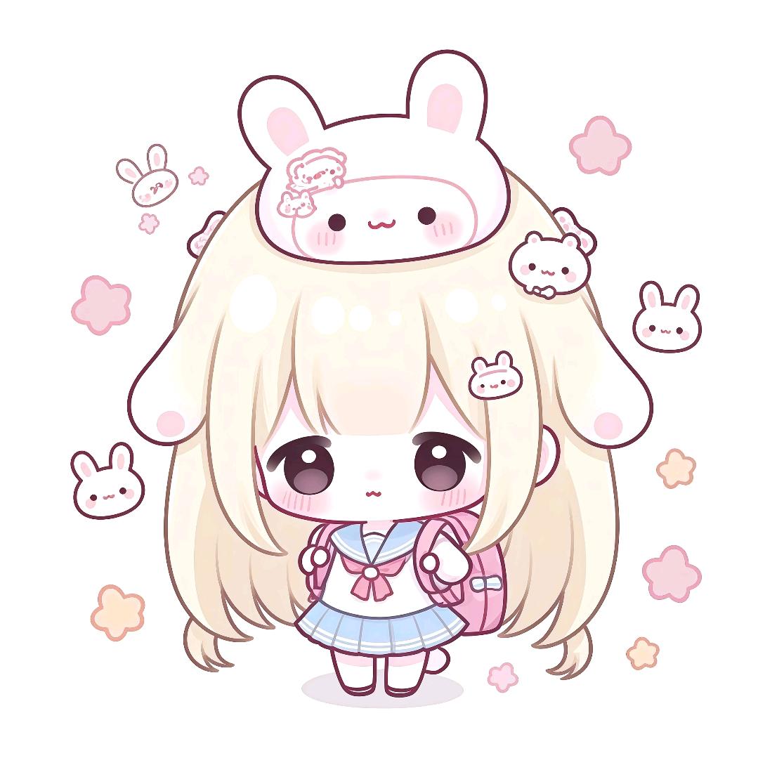 淋雨小兔.