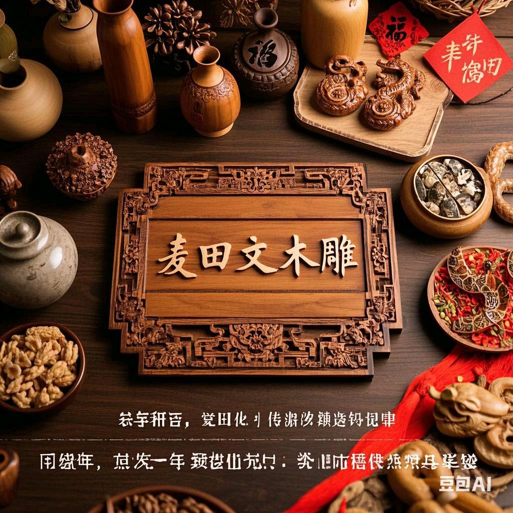 麦田木雕工艺品