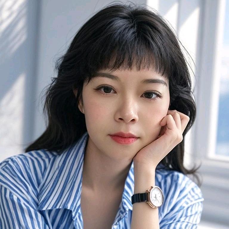 卖不锈钢材料的小姐姐