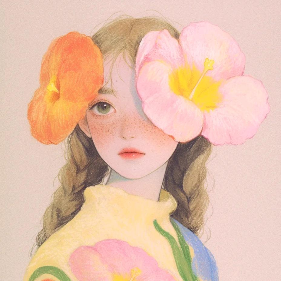 种自己的花.头像