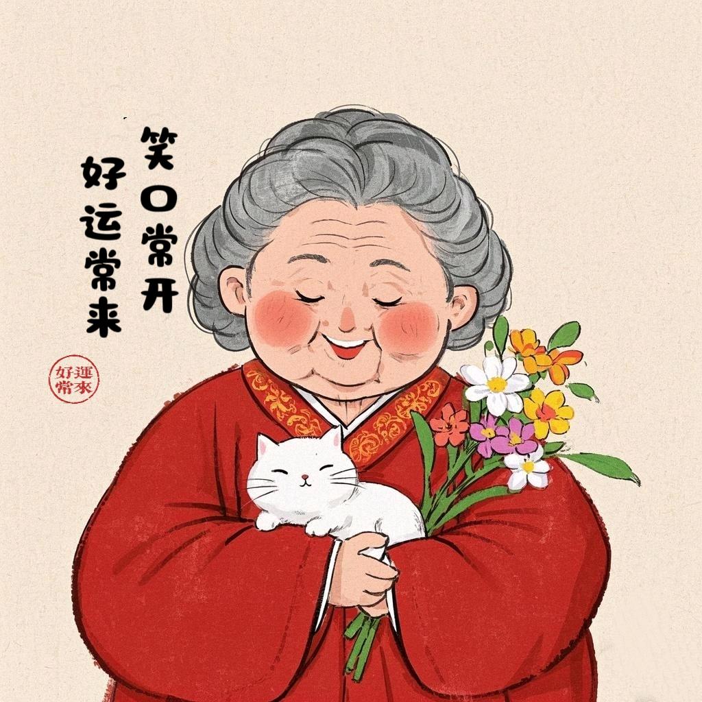 花婆婆和雪球