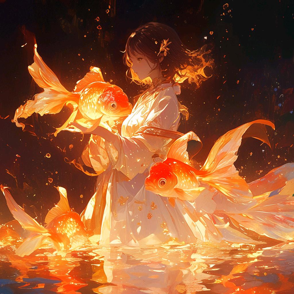 星辰落入深眼