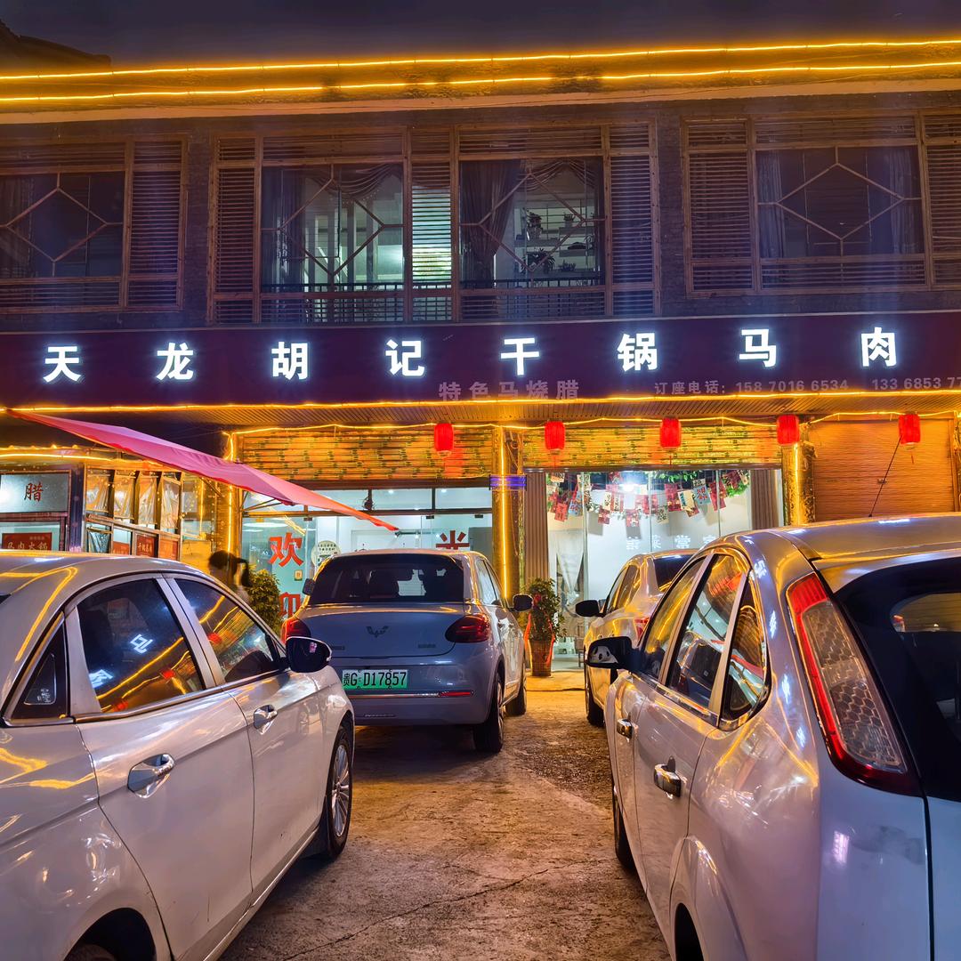 天龙胡记干锅马肉馆—马烧腊