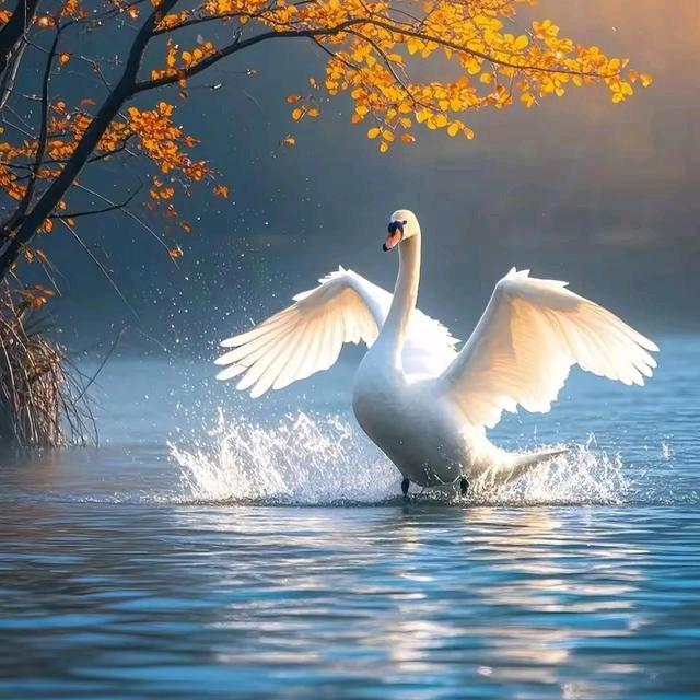 旭日光辉寄在晨