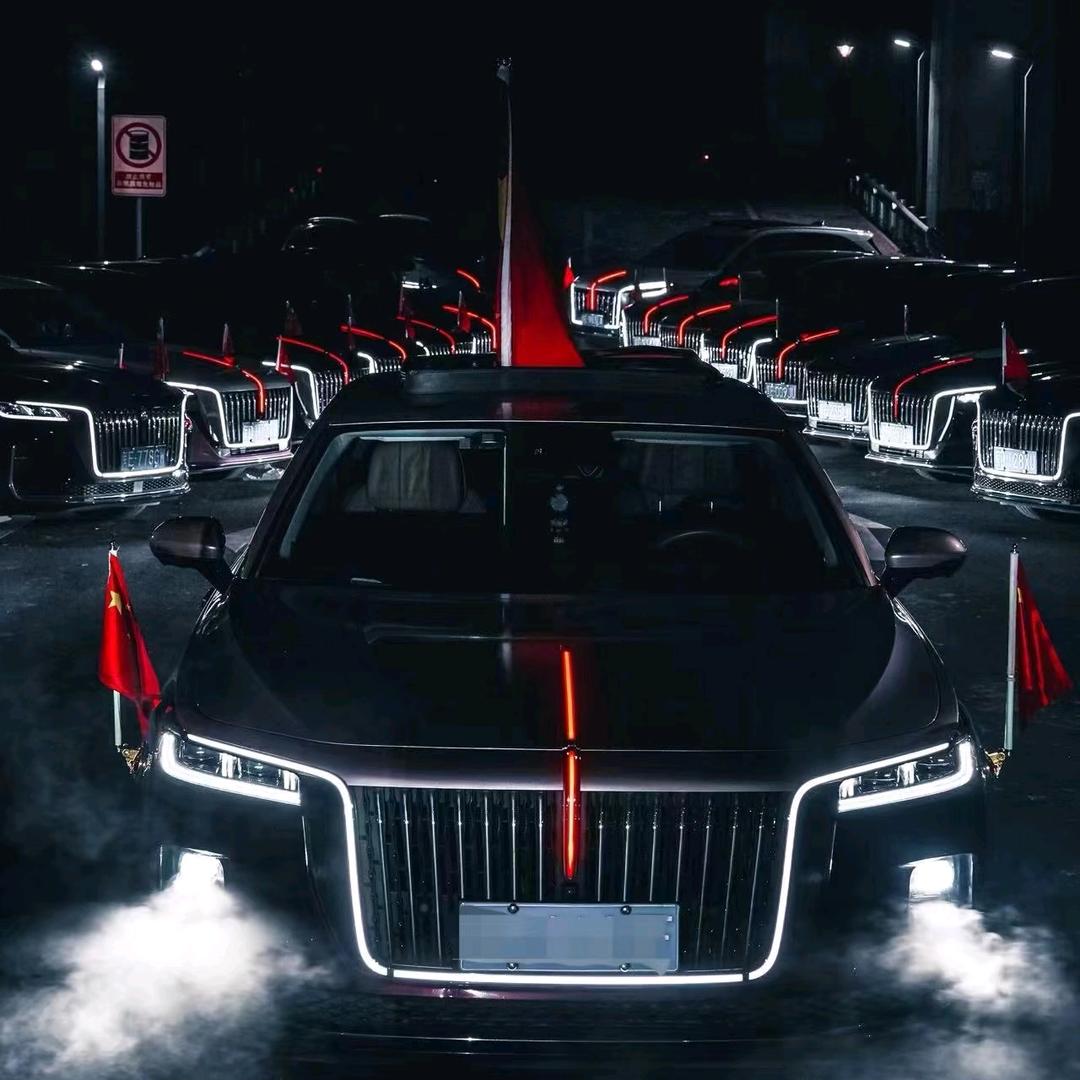 咸阳三秦婚礼红旗车队