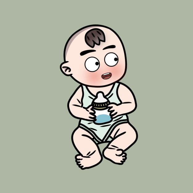 开心的画