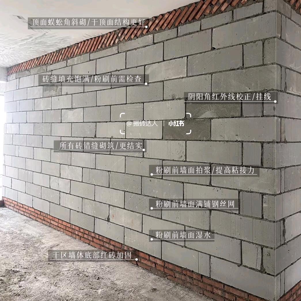 找平砌墙包工包料辅材批发