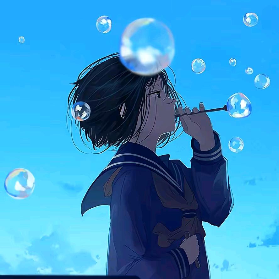 蓝色小房子