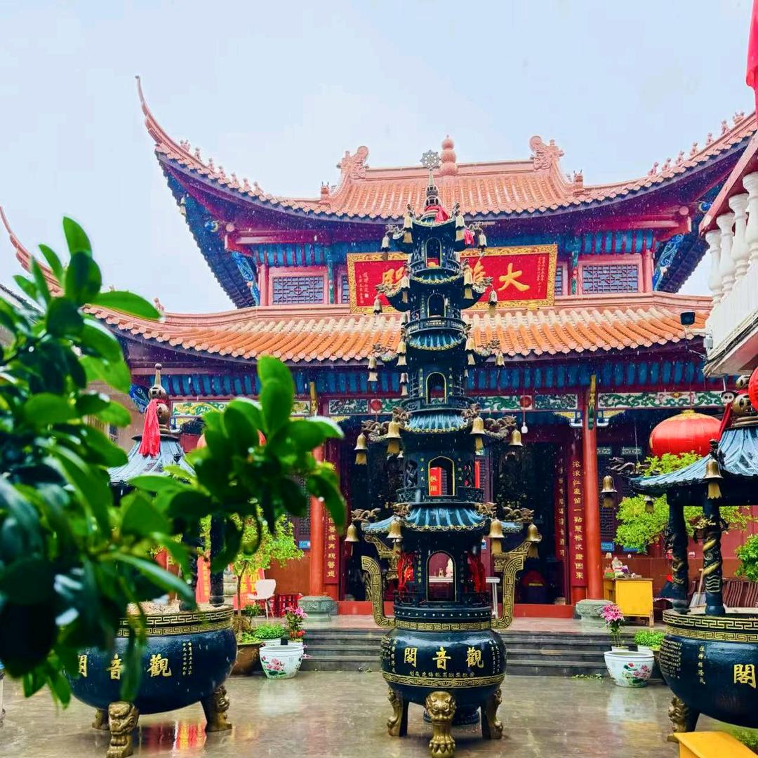 霍邱县观音阁寺庙