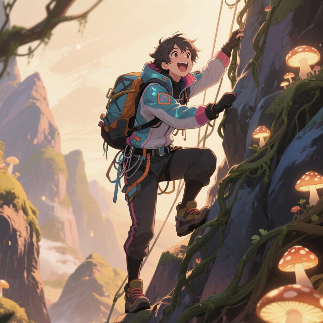 上山