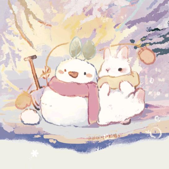 小兔堆雪人ᴸ