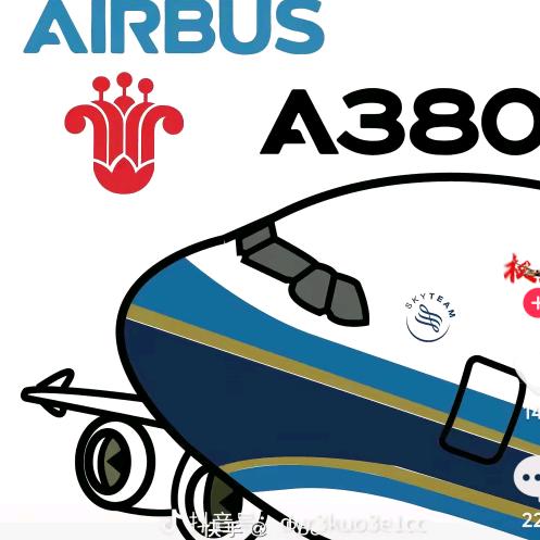 一架去机场睡觉的A380