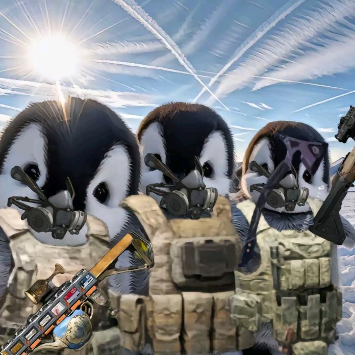 鬼屋地板下看电视的公企鹅