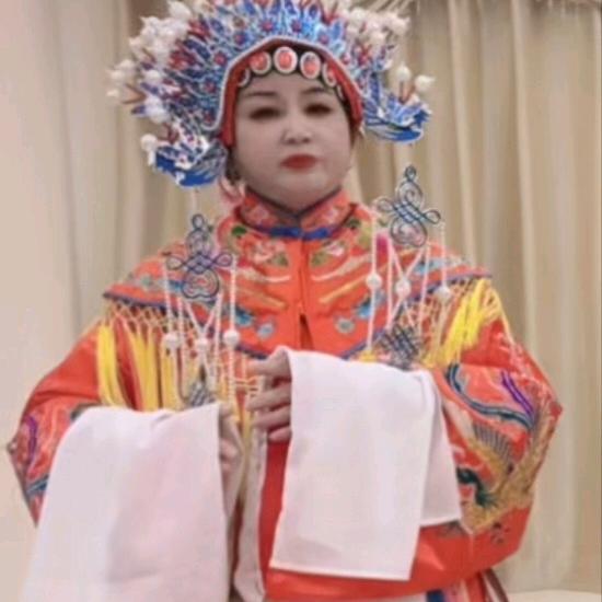 潮剧爱好者：牡丹