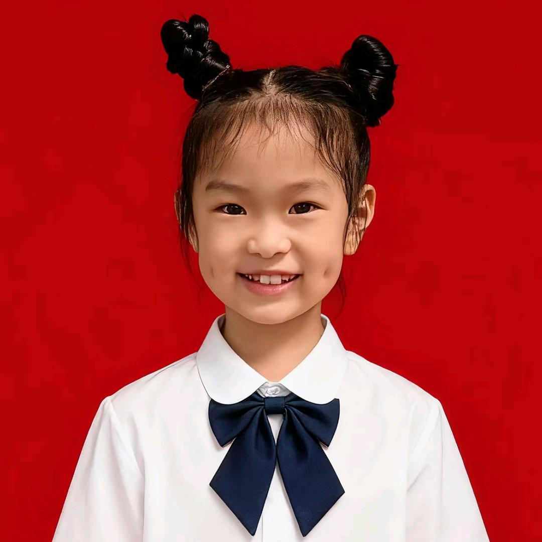 琪宝贝有两个酒窝窝