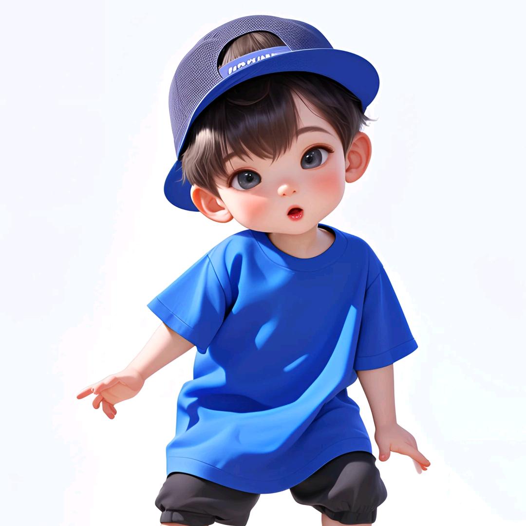 快乐小男孩