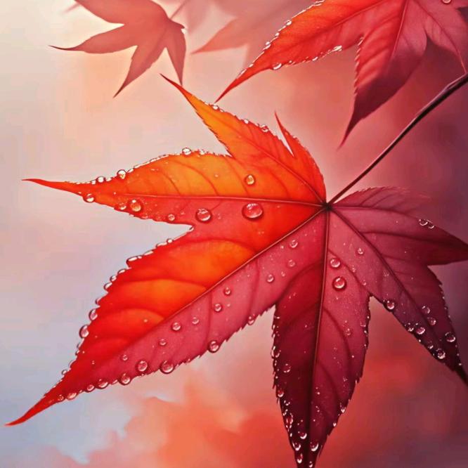 深秋🍂🌾的枫叶🍁