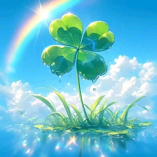 🐰🐰🐰🌈🌈四叶草🍀🍀🍀