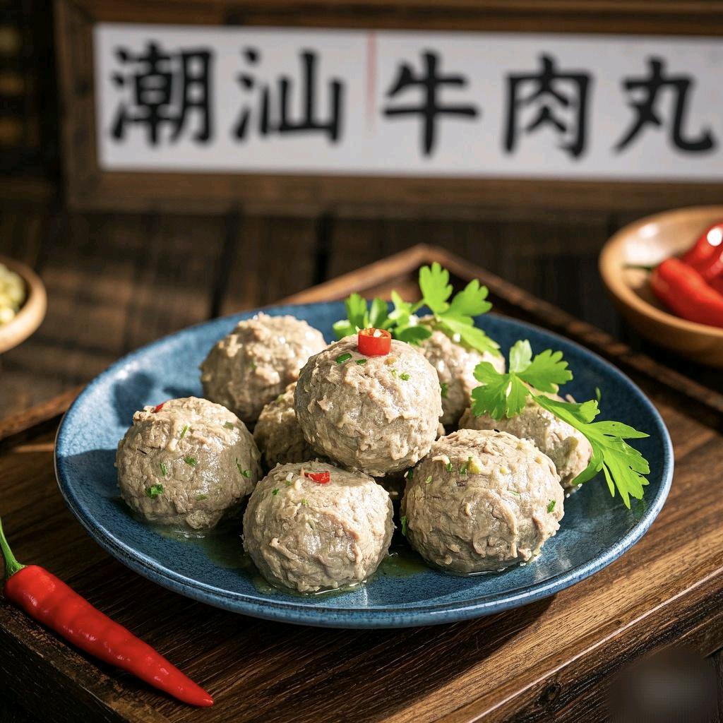 泌阳正宗潮汕牛肉丸
