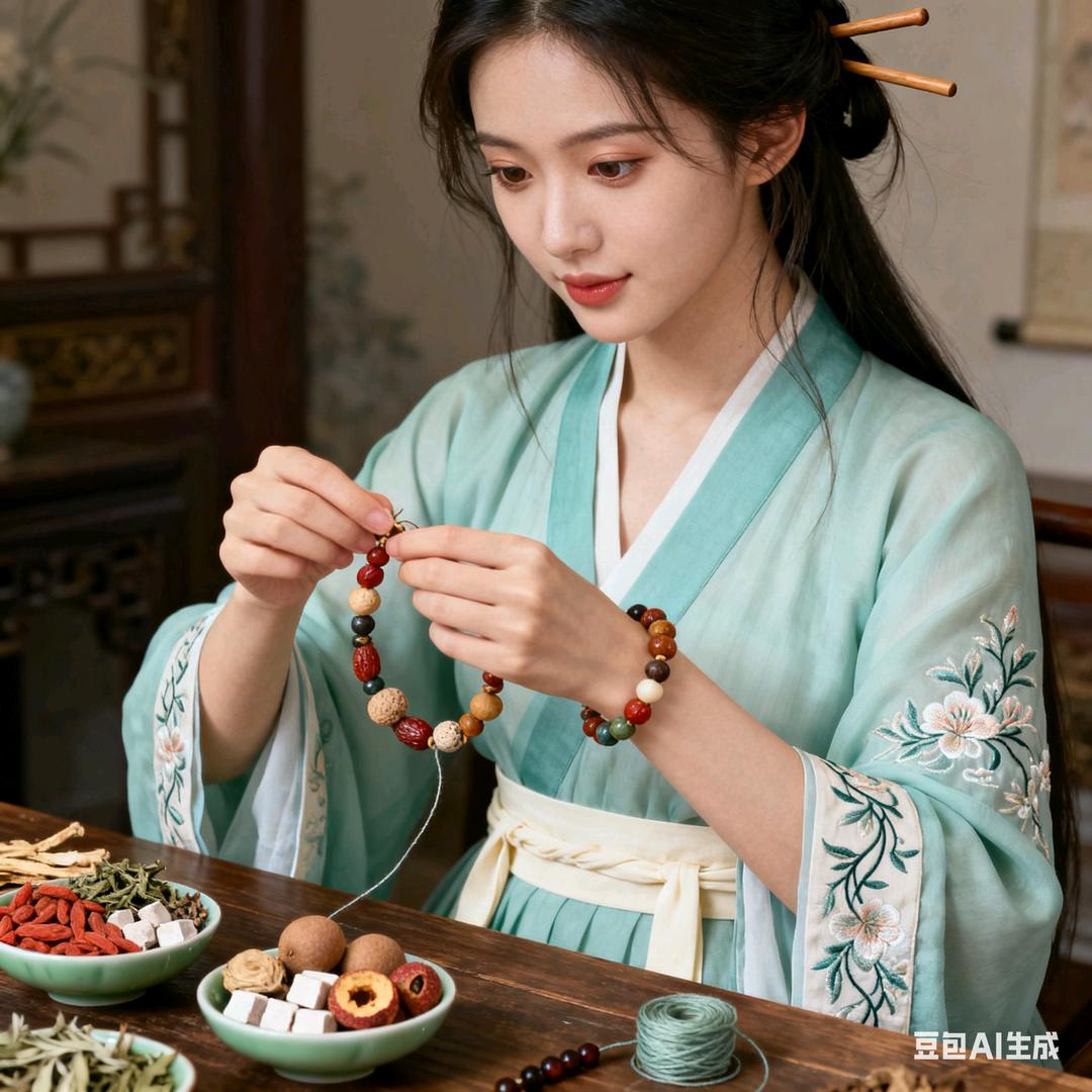 素雅中药手串