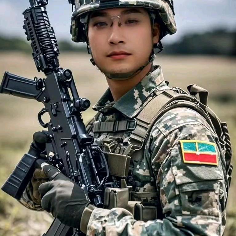 西藏老兵传播正能量