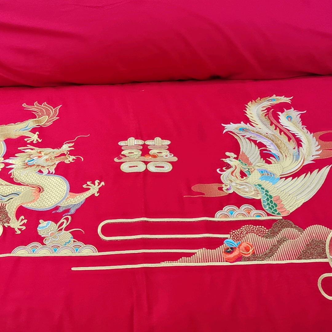 青州窗帘，棉布，喜被