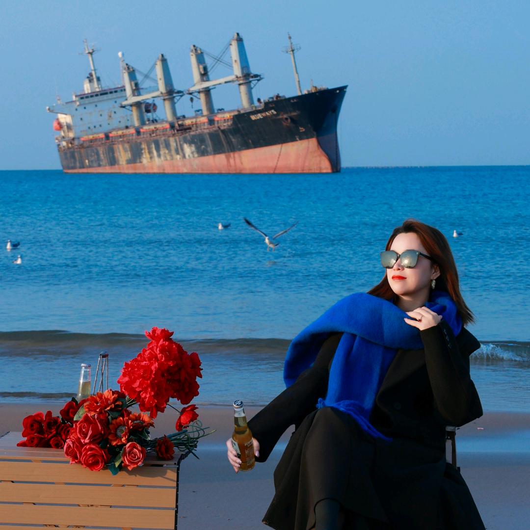 海边的一粒小沙子