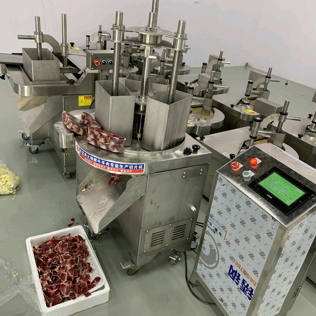 辉达鲜肉切片机熟肉切片机