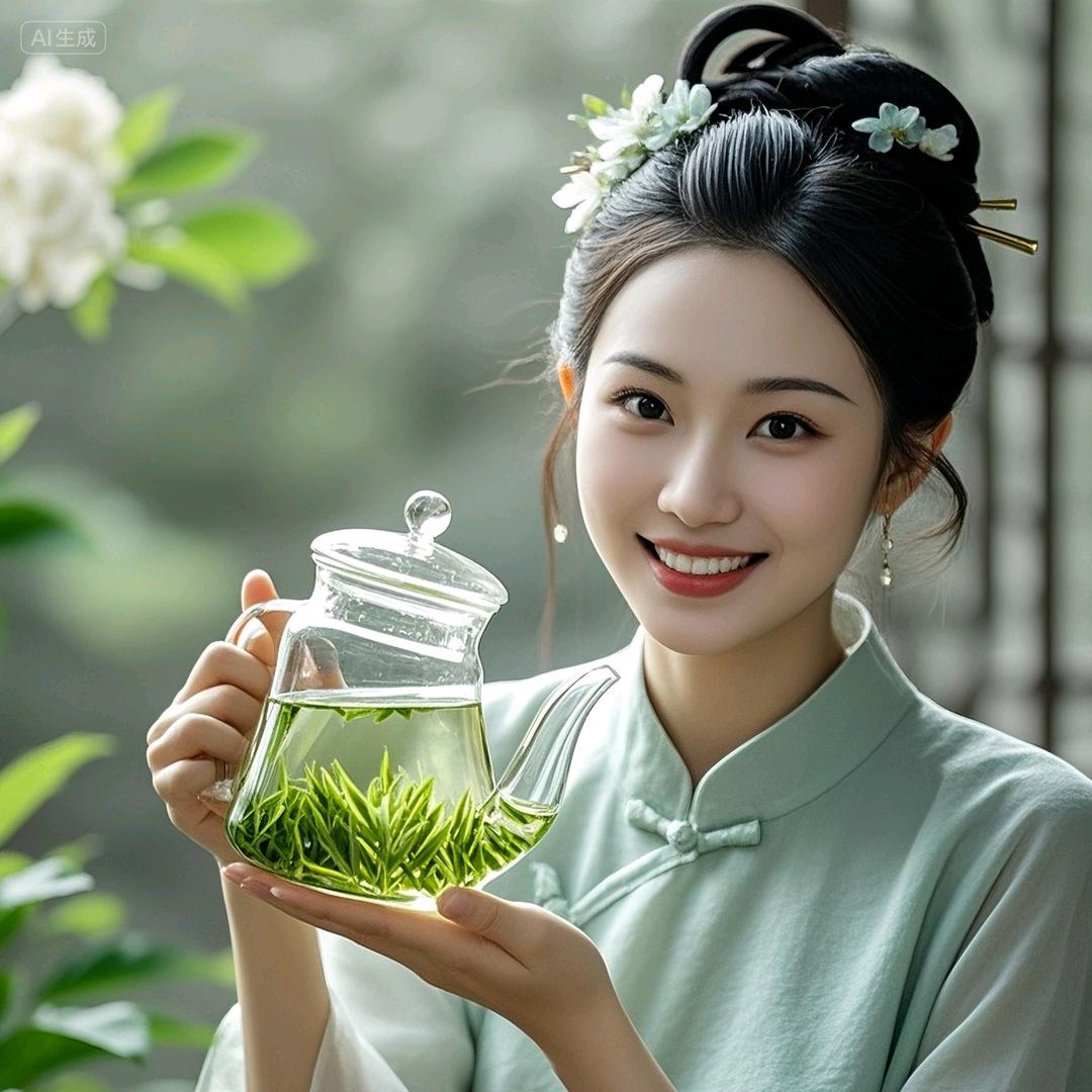 花花爱喝茶